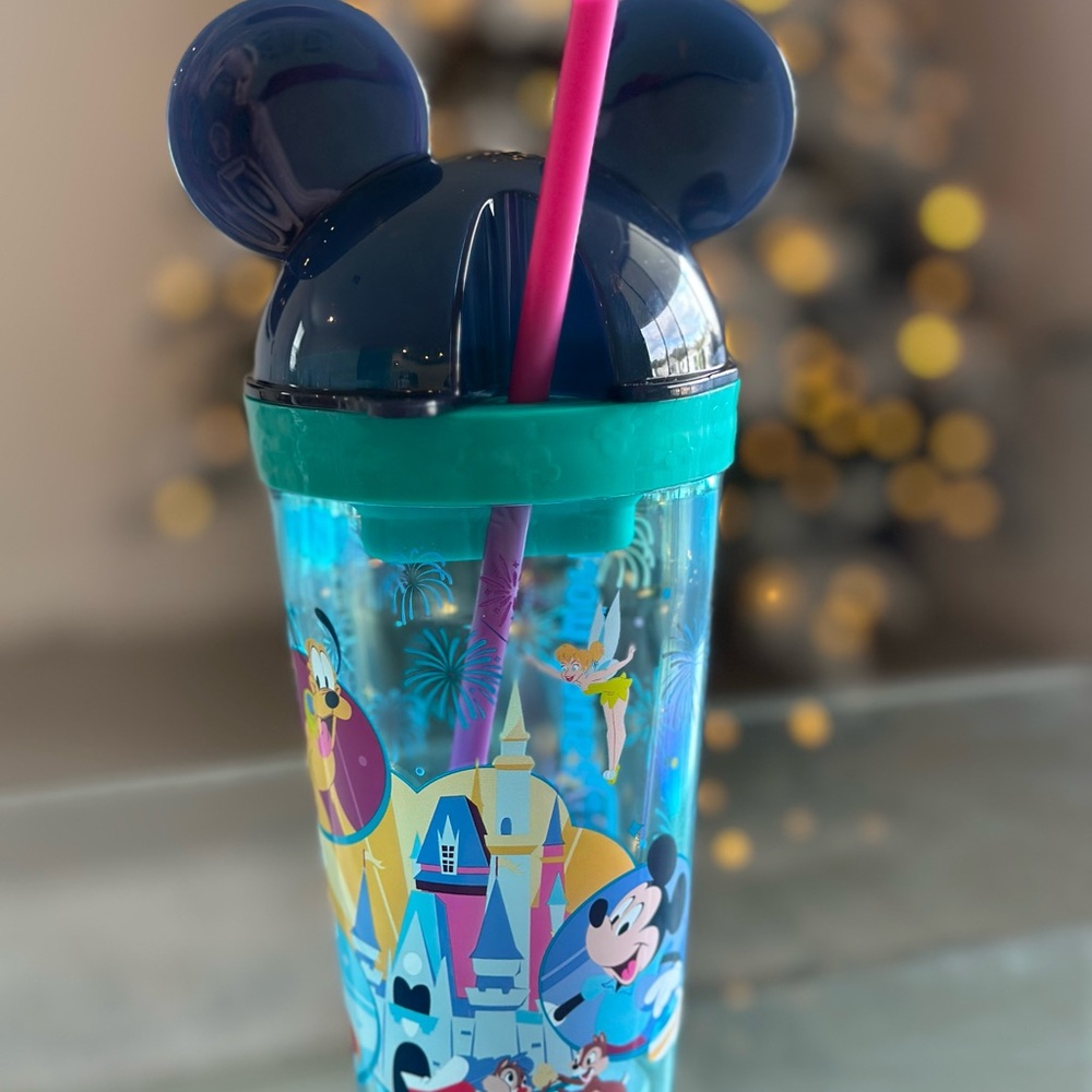 Disney Blue and Teal Mickey Mouse Tumbler